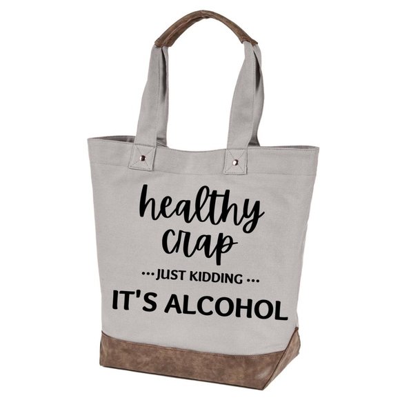 Healthy crap quality canvas tote by Authentic pigment - Picture 1 of 5
